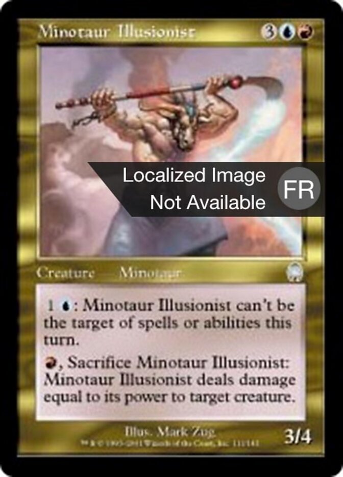 Illusionniste minotaure — Apocalypse 111/143