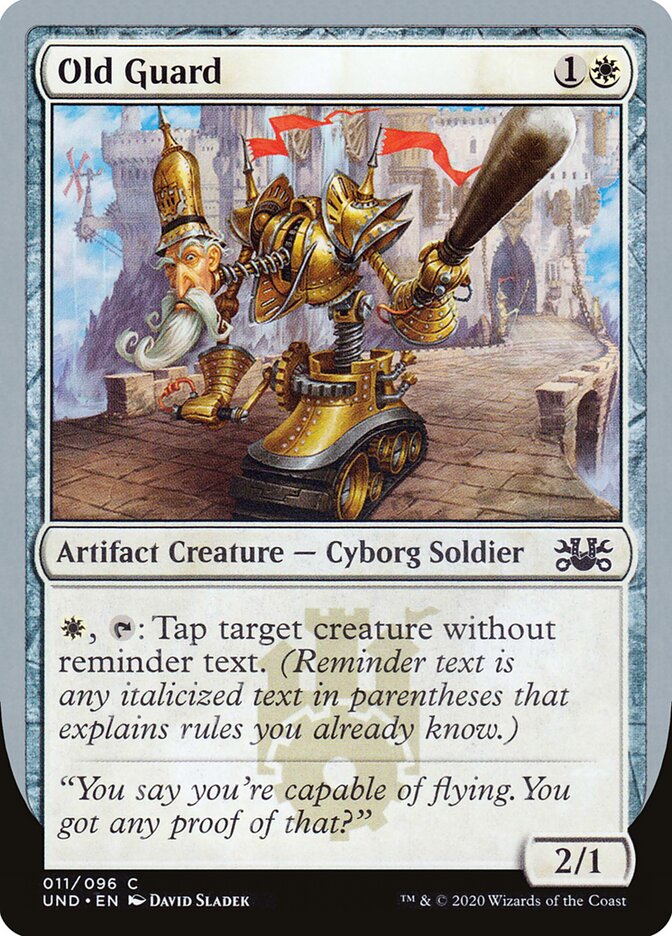 Old Guard — Unsanctioned 11/96