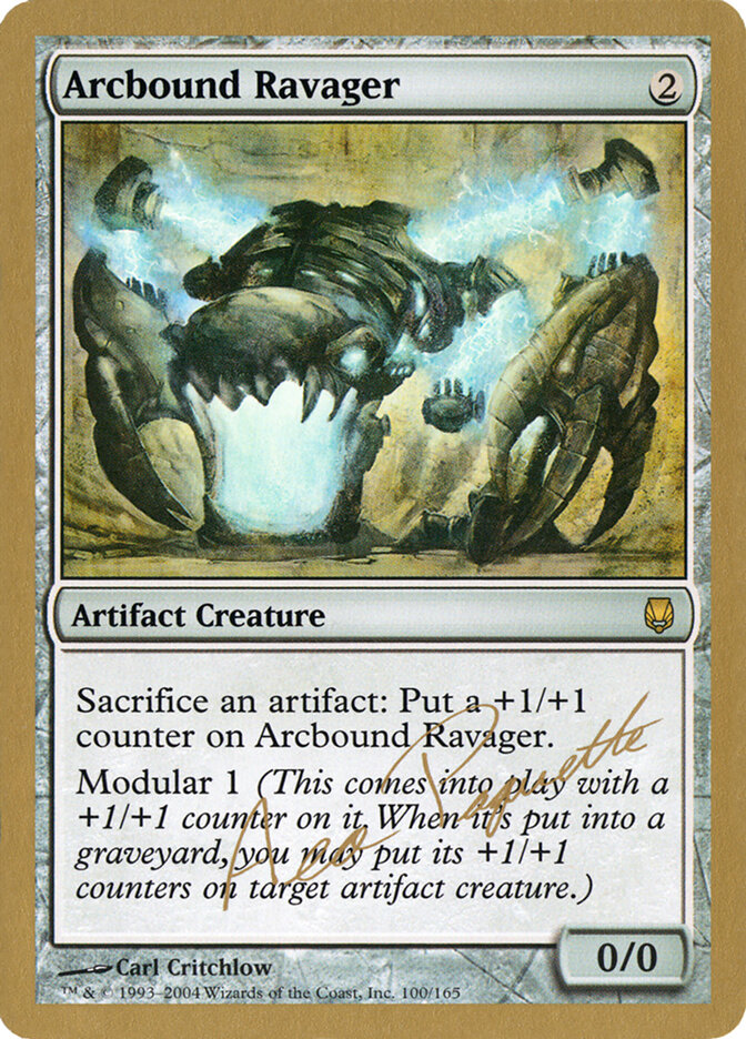 Arcbound Ravager — World Championship Decks 2004 ap100/103