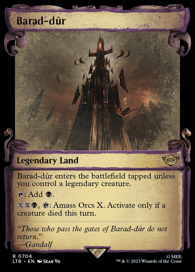 Barad-dûr — The Lord of the Rings: Tales of Middle-earth 704/856