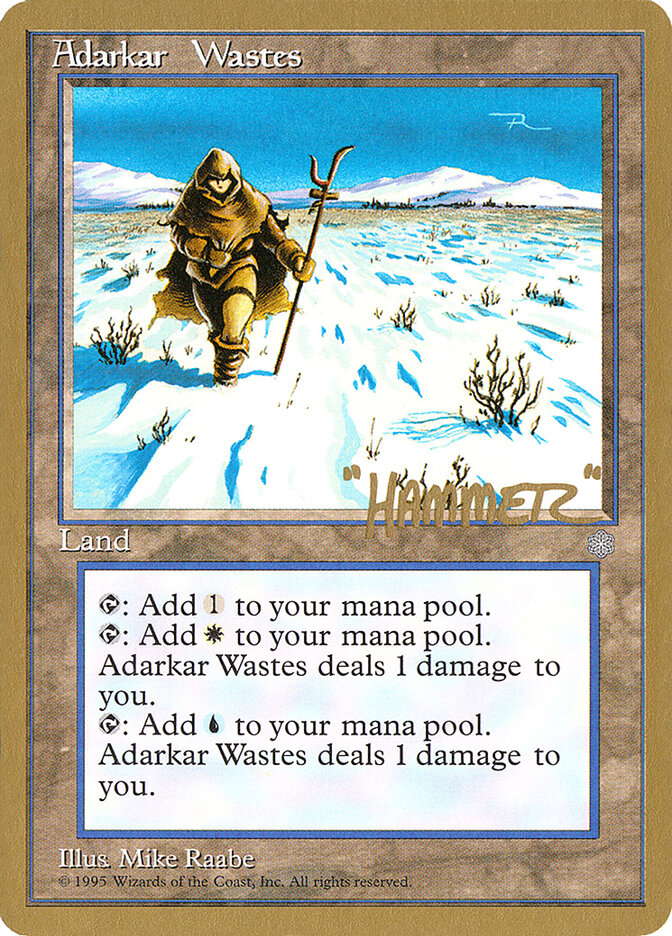 Adarkar Wastes — Pro Tour Collector Set shr351/308