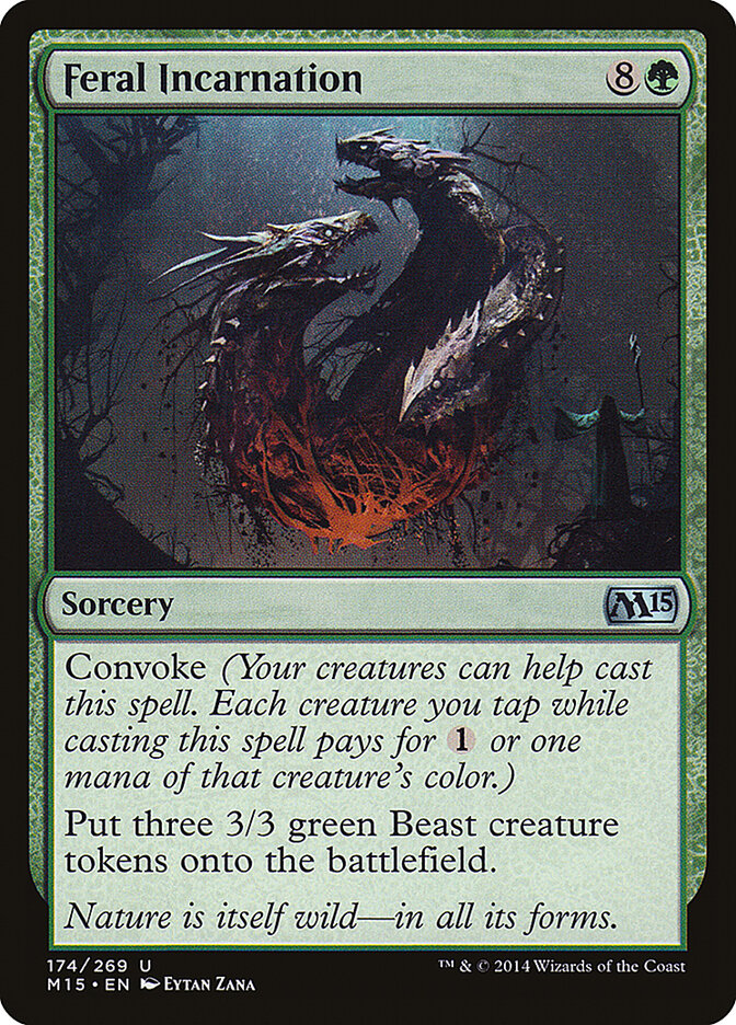 Feral Incarnation — Magic 2015 174/284