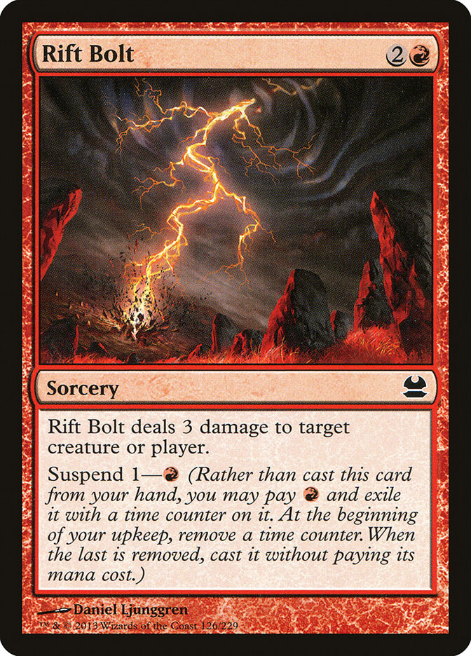Rift Bolt — Modern Masters 126/229