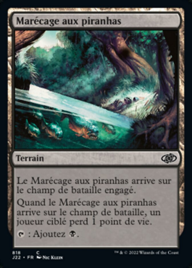 Marécage aux piranhas — Jumpstart 2022 818/835
