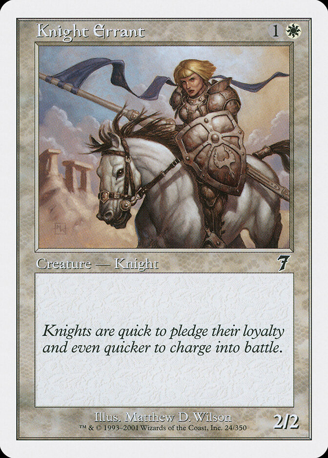 Knight Errant — Seventh Edition 24/708