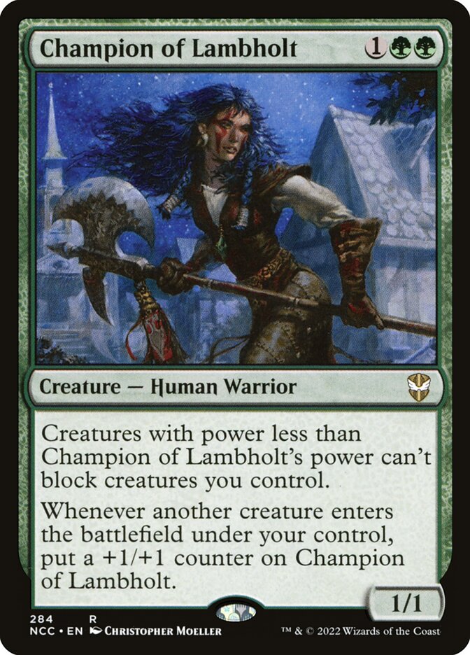 Champion of Lambholt — New Capenna Commander 284/447