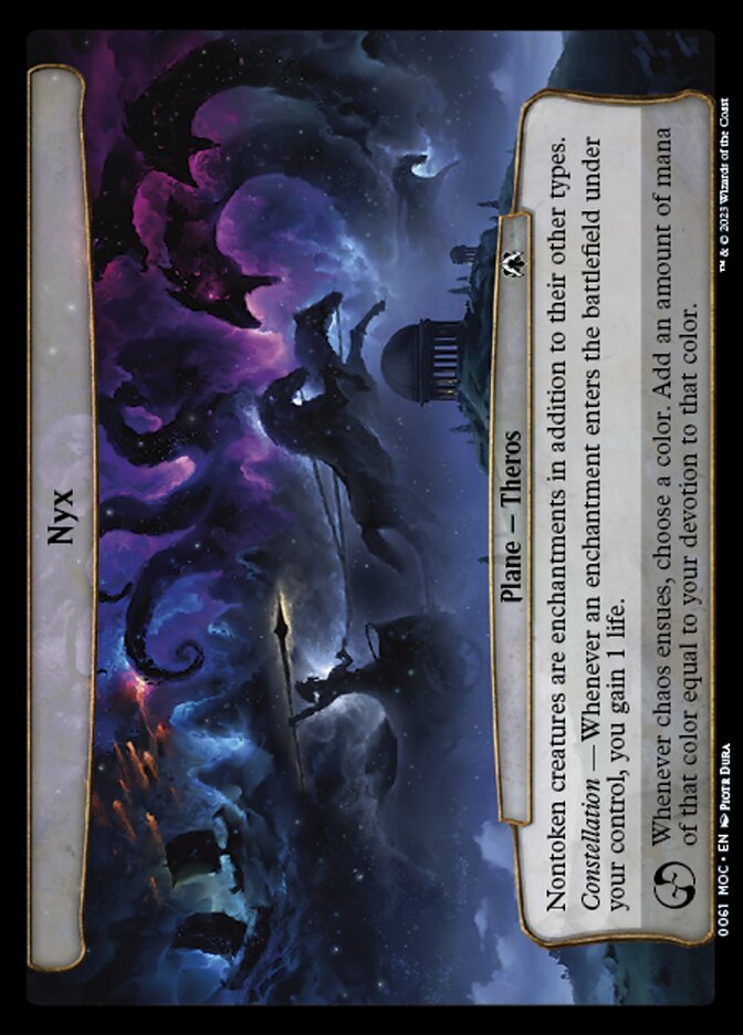 Nyx — March of the Machine Commander 61/450