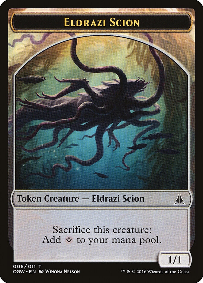 Eldrazi Scion — Oath of the Gatewatch Tokens 5/11
