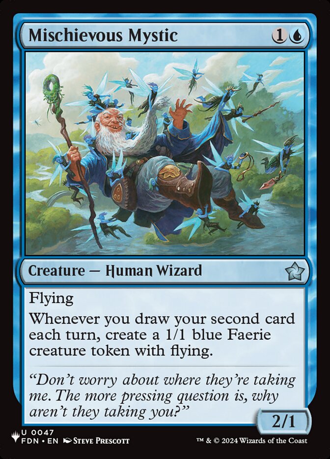 Mischievous Mystic — The List FDN-47/5581