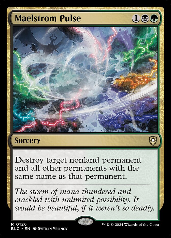 Pulsation du Maelstrom — Bloomburrow Commander 126/356