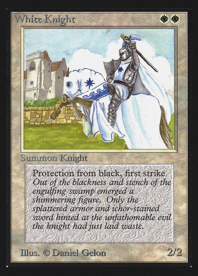 White Knight — Collectors' Edition 44/302