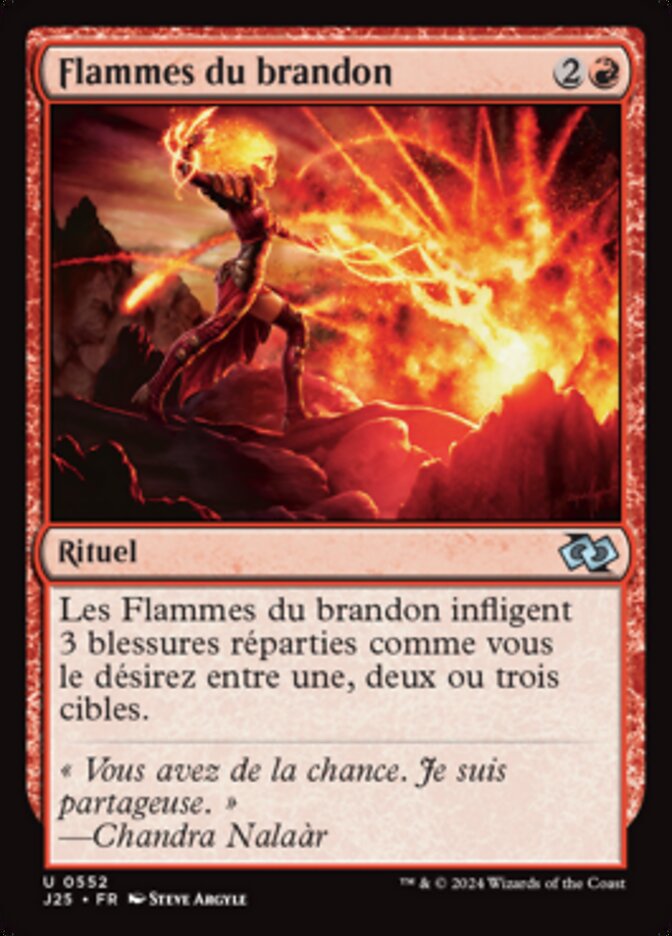 Flammes du brandon — Foundations Jumpstart 552/779