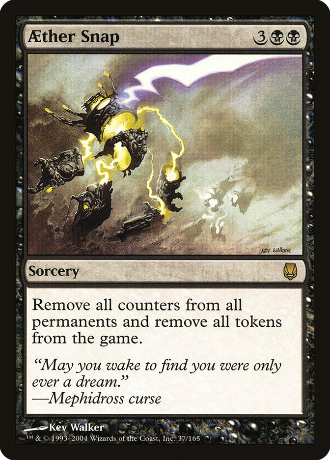 Aether Snap — Darksteel 37/165