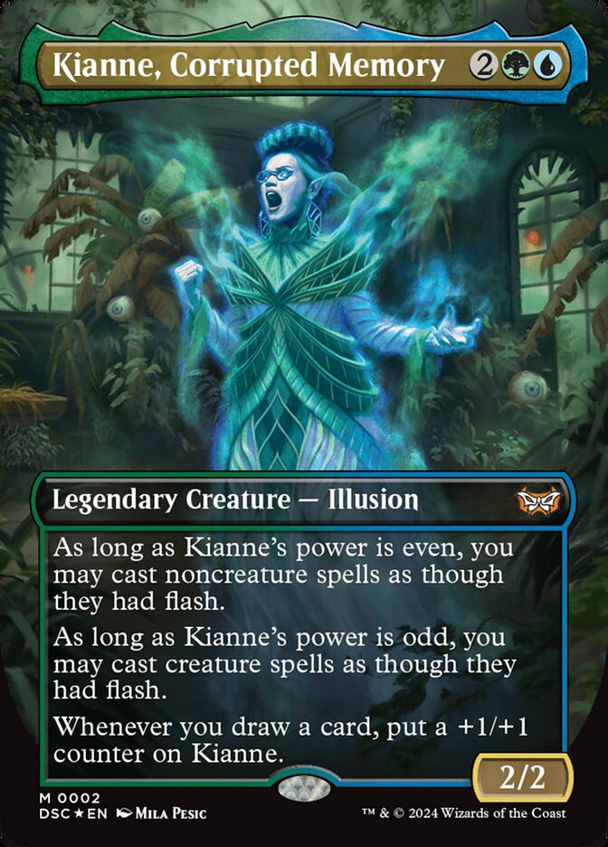 Kianne, Corrupted Memory — Duskmourn: House of Horror Commander 2/373