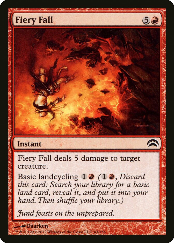Fiery Fall — Planechase 2012 43/156