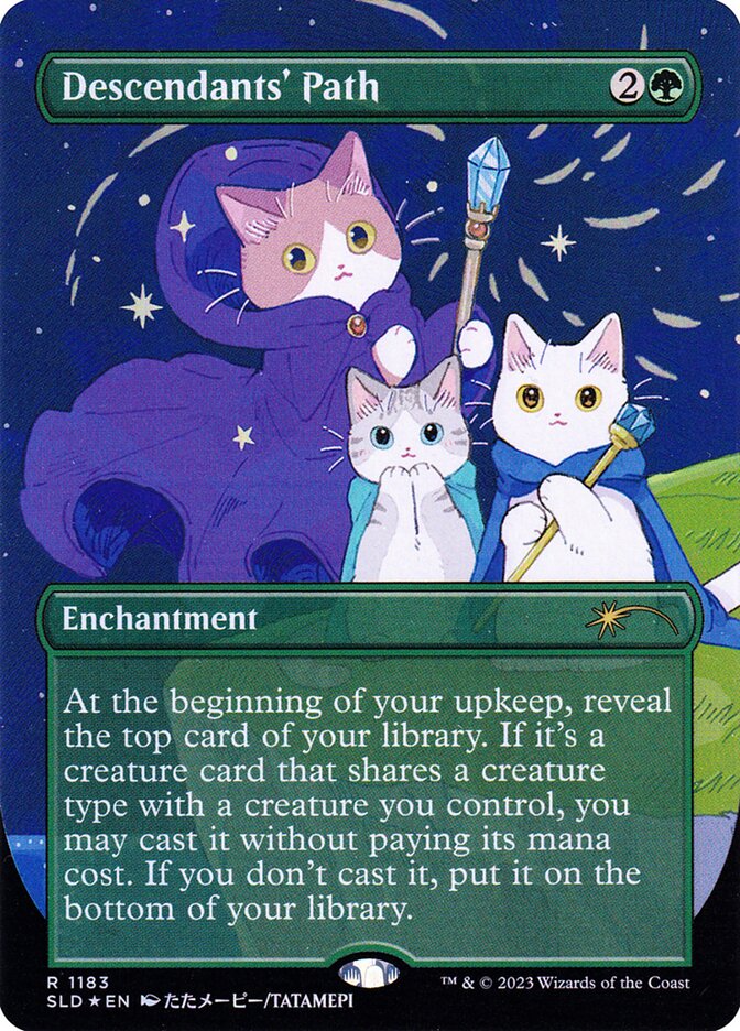 Descendants' Path — Secret Lair Drop 1183/2754