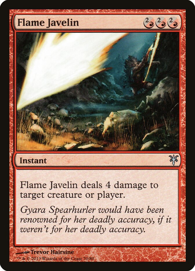 Flame Javelin — Duel Decks: Sorin vs. Tibalt 70/80