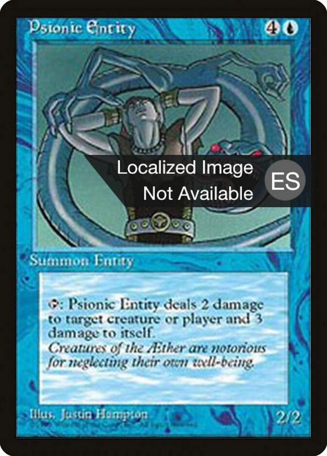 Psionic Entity — Fourth Edition Foreign Black Border 95/378