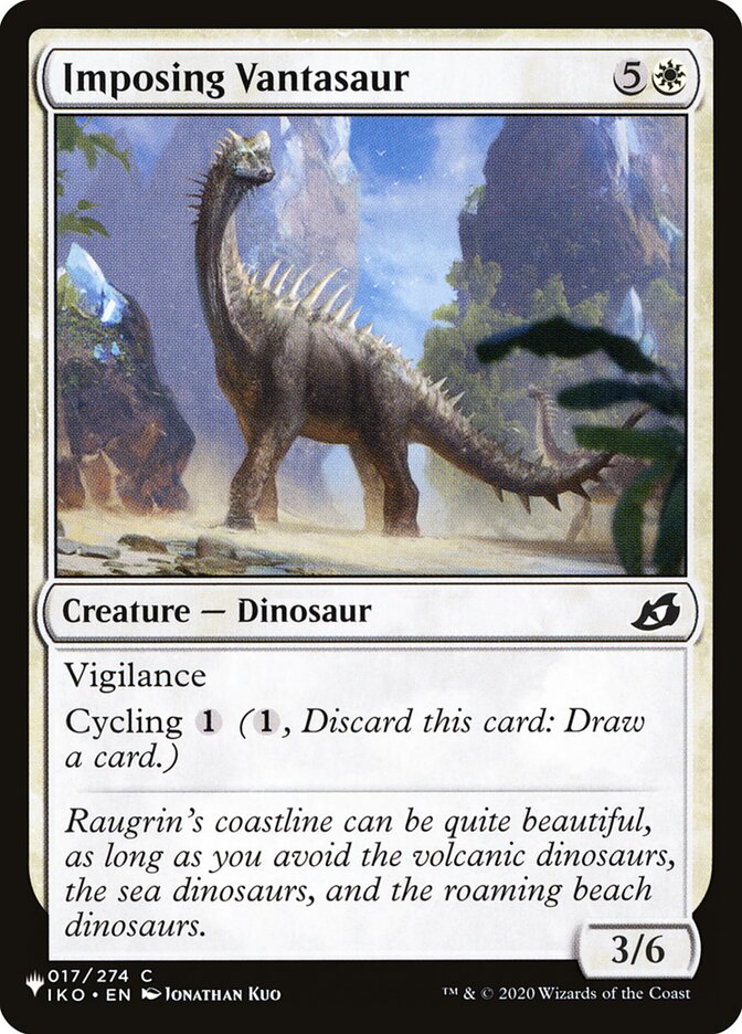 Imposing Vantasaur — The List IKO-17/5581
