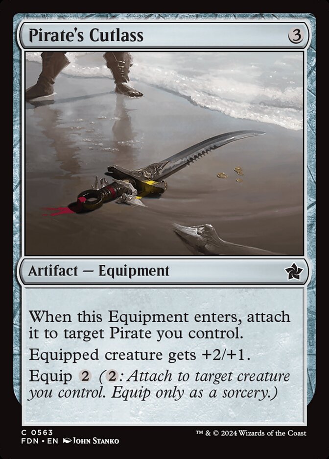 Pirate's Cutlass — Foundations 563/771