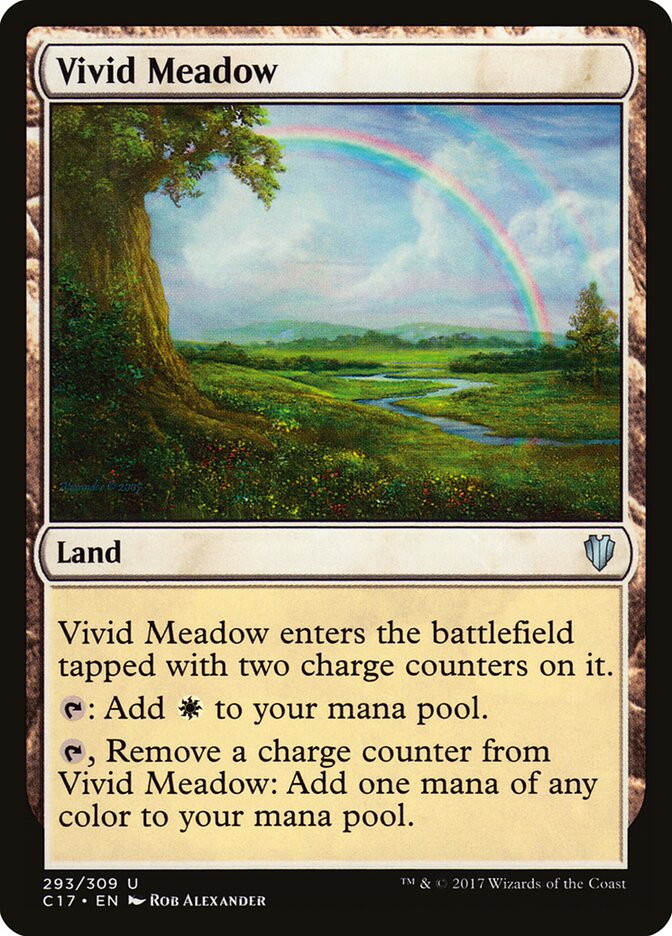 Vivid Meadow — Commander 2017 293/309