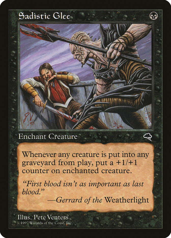 Sadistic Glee — Tempest 153/350