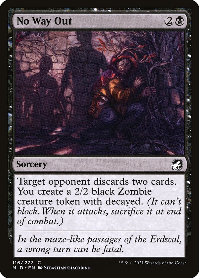 Pas d'échappatoire — Innistrad: Midnight Hunt 116/398