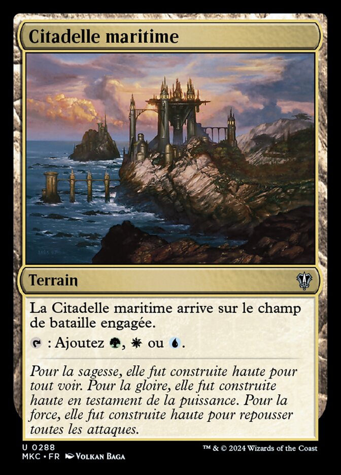 Citadelle maritime — Murders at Karlov Manor Commander 288/358