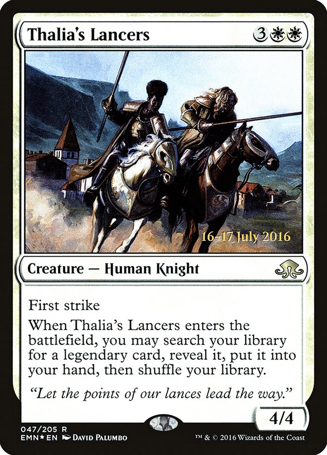 Thalia's Lancers — Eldritch Moon Promos 47s/77