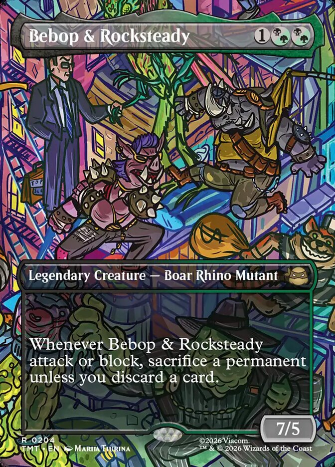 Bebop & Rocksteady — Teenage Mutant Ninja Turtles 204/320