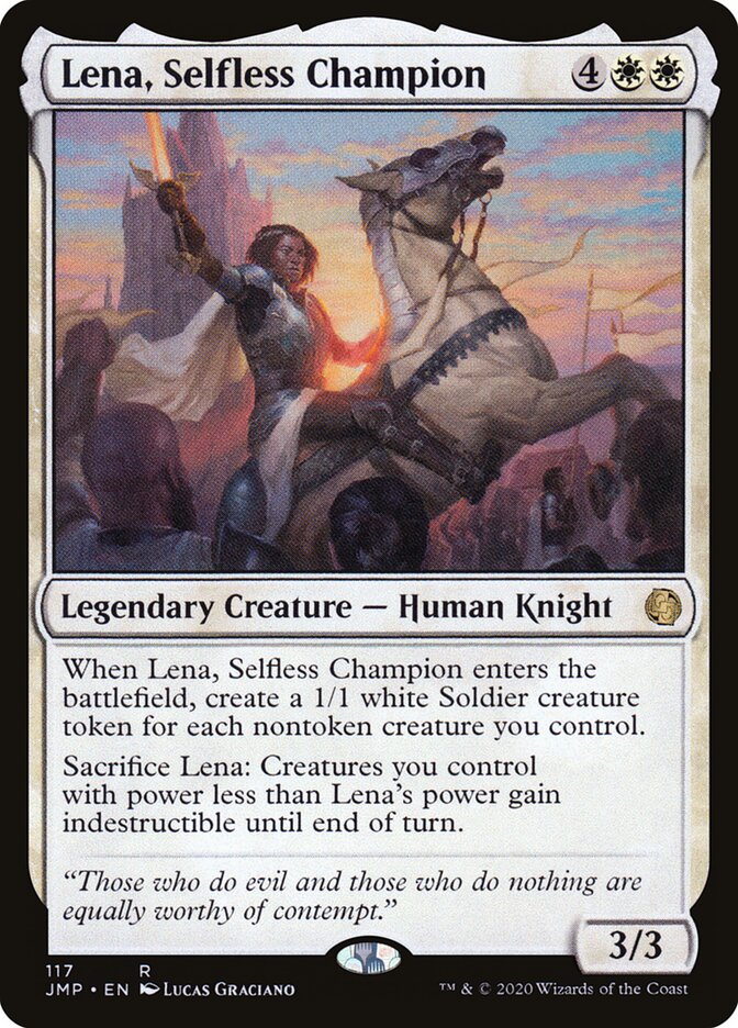 Lena, Selfless Champion — Jumpstart 117/497