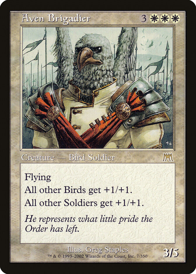 Brigadier avemain — Onslaught 7/350