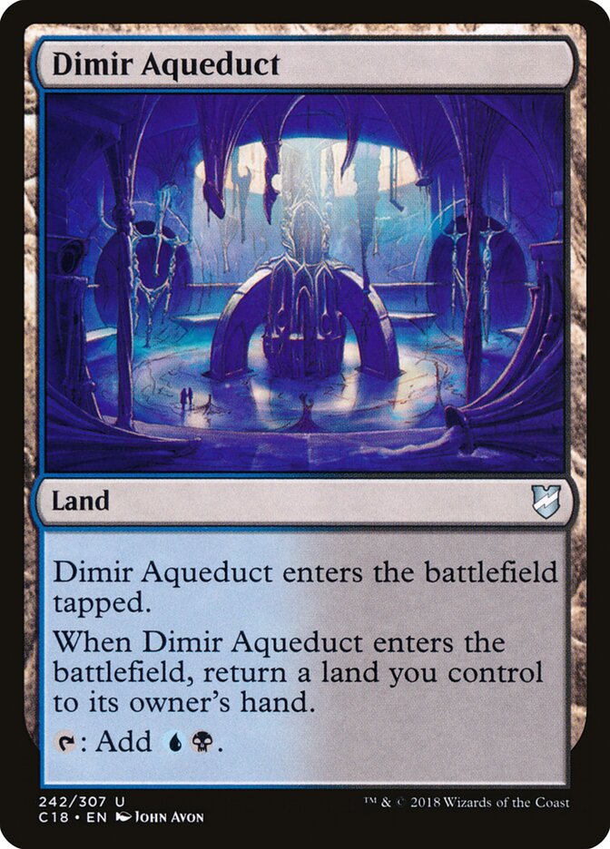 Dimir Aqueduct — Commander 2018 242/307