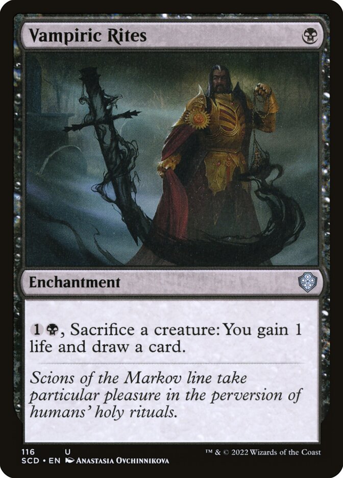 Vampiric Rites — Starter Commander Decks 116/352