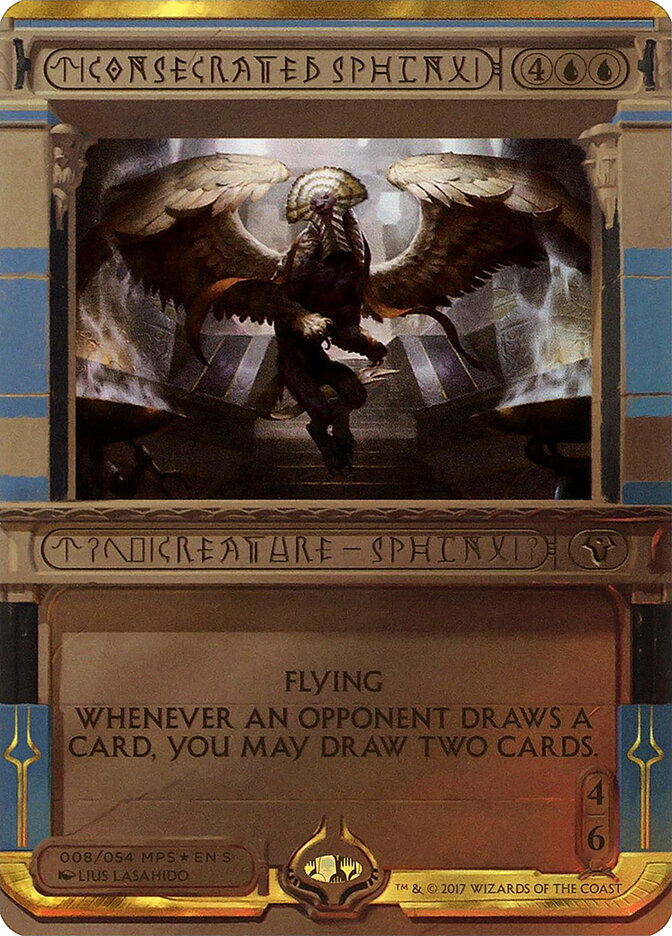Consecrated Sphinx — Amonkhet Invocations 8/54