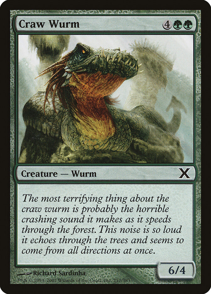 Guivre vorace — Tenth Edition 257/510