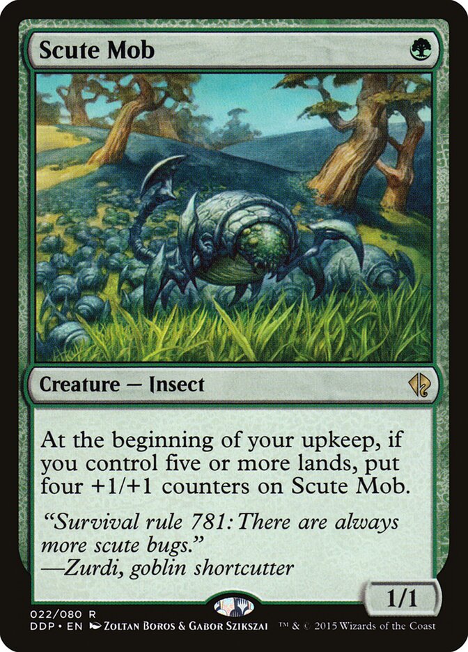 Scute Mob — Duel Decks: Zendikar vs. Eldrazi 22/80