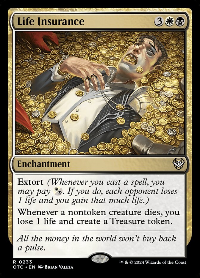 Life Insurance — Outlaws of Thunder Junction Commander 233/342