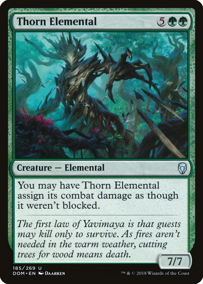 Élémental d'épines — Dominaria 185/280