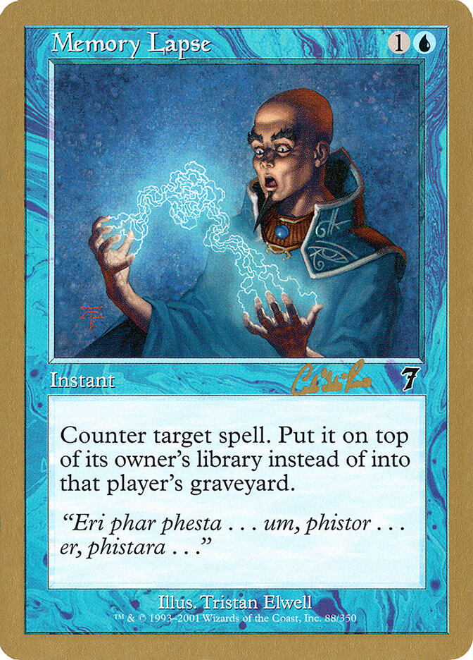 Memory Lapse — World Championship Decks 2002 cr88/153