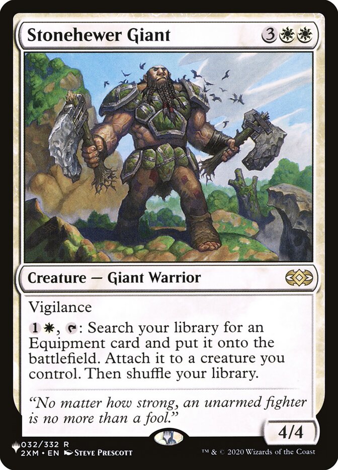 Stonehewer Giant — The List 2XM-32/5581