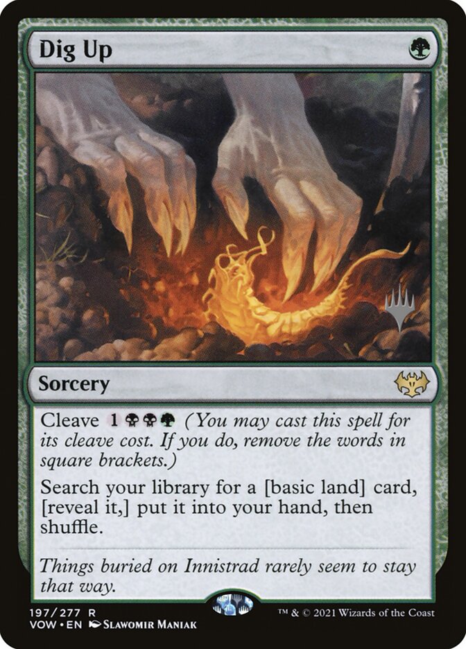 Dig Up — Innistrad: Crimson Vow Promos 197p/121