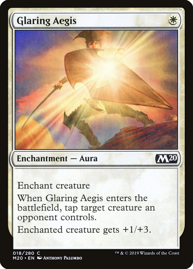 Glaring Aegis — Core Set 2020 18/345