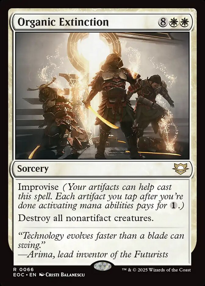 Organic Extinction — Edge of Eternities Commander 66/191