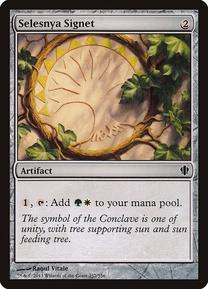 Selesnya Signet — Commander 2013 257/356