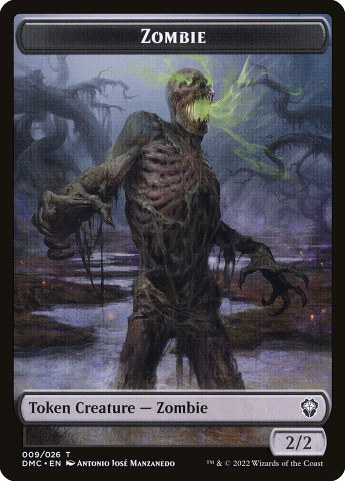 Zombie — Dominaria United Tokens 9/26