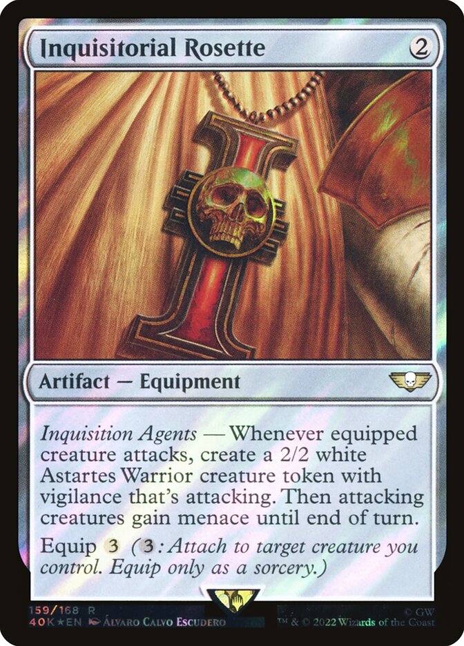 Inquisitorial Rosette — Warhammer 40,000 Commander 159★/617