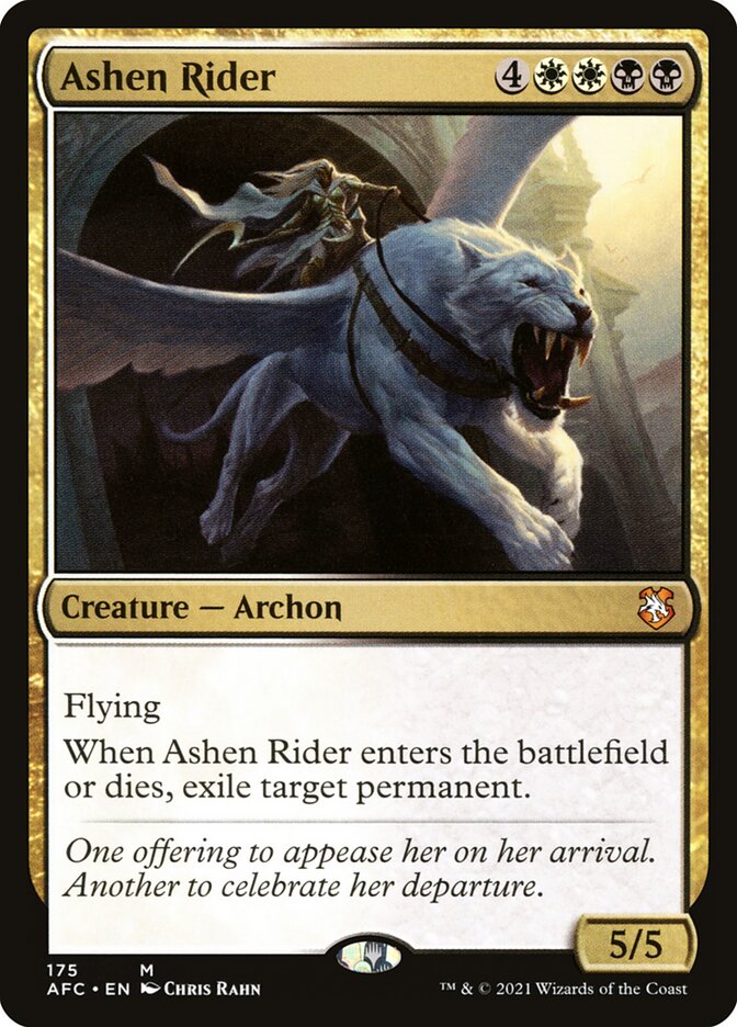 Ashen Rider — Forgotten Realms Commander 175/331