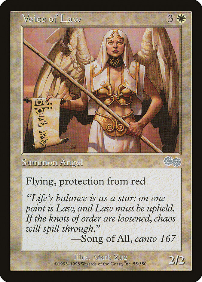Voice of Law — Urza's Saga 55/357