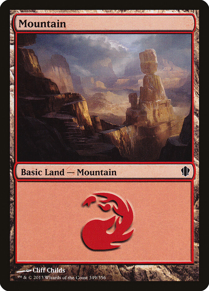 Mountain — Commander 2013 349/356